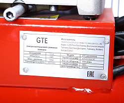 GTE-MR100A300B Компрессор поршневой с ременным приводом одноступенчатый 220В